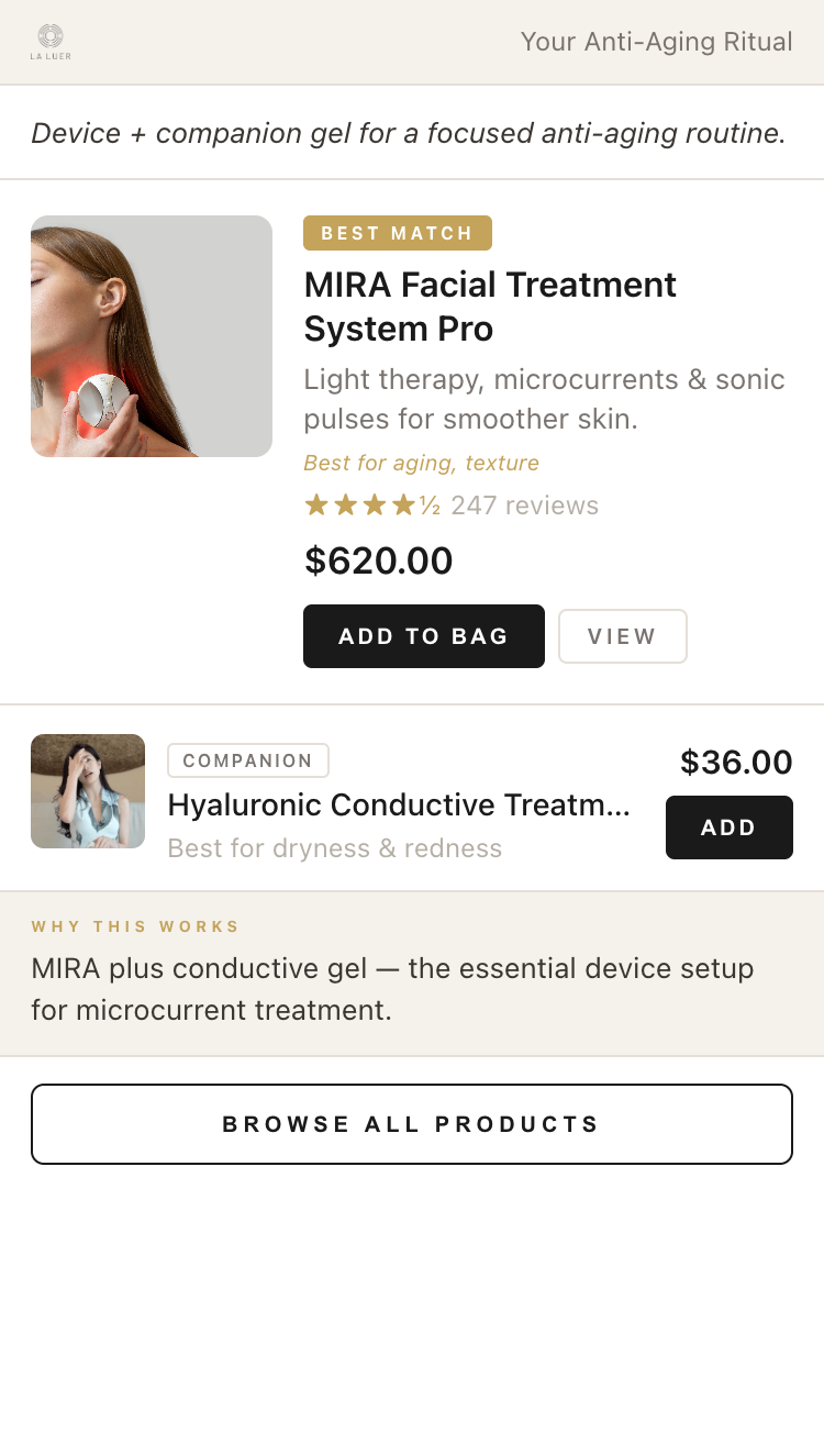 ChatGPT app with an active cart of selected items ready for checkout